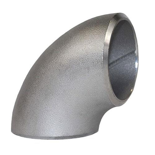 90EL4BWSRS10S316 4" 90 Deg. Elbow, Butt Weld, SR, (Welded), Sch.10, T316/316L Stainless